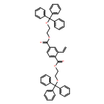 1,4-Benzenedicarboxylic acid, 2-ethenyl-, 1,4-bis[2-(triphenylmethoxy)ethyl] ester 