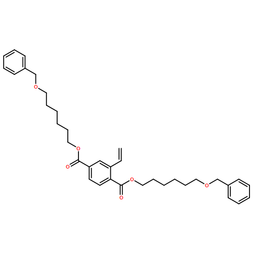 1,4-Benzenedicarboxylic acid, 2-ethenyl-, 1,4-bis[6-(phenylmethoxy)hexyl] ester 