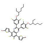 Quinoxaline, 5,8-bis(5-bromo-2-thienyl)-2,3-bis[4-[(2-ethylhexyl)oxy]-3,5-difluorophenyl]-6,7-difluoro- 