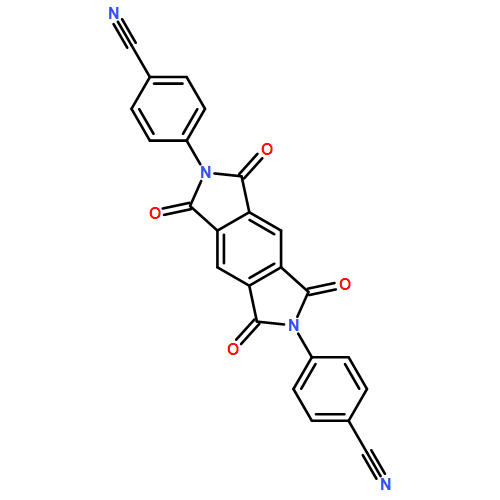 Benzonitrile, 4,4'-(5,7-dihydro-1,3,5,7-tetraoxobenzo[1,2-c:4,5-c']dipyrrole-2,6(1H,3H)-diyl)bis- (9CI) 