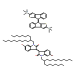 2H-Indol-2-one, 6-bromo-3-[6-bromo-1,2-dihydro-1-(2-octyldodecyl)-2-oxo-3H-indol-3-ylidene]-1,3-dihydro-1-(2-octyldodecyl)-, polymer with trimethyl[(8E)-8-[2-(trimethylstannyl)-8H-indeno[2,1-b]thien-8-ylidene]-8H-indeno[2,1-b]thien-2-yl]stannane 