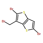 Thieno[3,2-b]thiophene, 2,5-dibromo-3-(bromomethyl)- 