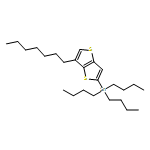 Stannane, tributyl(6-heptylthieno[3,2-b]thien-2-yl)- 