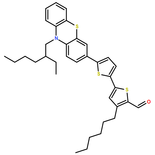 [2,2'-Bithiophene]-5-carboxaldehyde, 5'-[10-(2-ethylhexyl)-10H-phenothiazin-3-yl]-4-hexyl- 