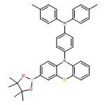 Benzenamine, N,N-bis(4-methylphenyl)-4-[3-(4,4,5,5-tetramethyl-1,3,2-dioxaborolan-2-yl)-10H-phenothiazin-10-yl]- 