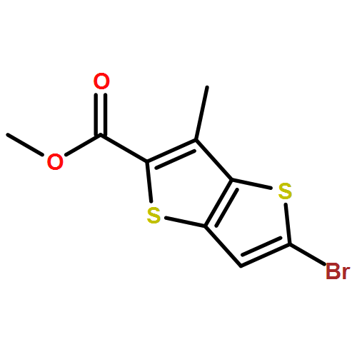 Thieno[3,2-b]thiophene-2-carboxylic acid, 5-bromo-3-methyl-, methyl ester 