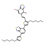 2,1,3-Benzothiadiazole, 4,7-dibromo-5-[2-[3-hexyl-5-[7-(4-hexyl-2-thienyl)-2,1,3-benzothiadiazol-4-yl]-2-thienyl]ethenyl]- 