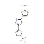 1,3,4-Oxadiazole, 2,5-bis[5-(trimethylstannyl)-2-thienyl]- 