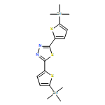 1,3,4-Thiadiazole, 2,5-bis[5-(trimethylstannyl)-2-thienyl]- 