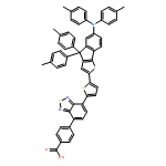 Benzoic acid, 4-[7-[5-[6-[bis(4-methylphenyl)amino]-4,4-bis(4-methylphenyl)-4H-indeno[1,2-b]thien-2-yl]-2-thienyl]-2,1,3-benzothiadiazol-4-yl]- 