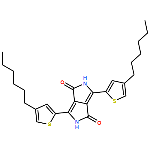 Pyrrolo[3,4-c]pyrrole-1,4-dione, 3,6-bis(4-hexyl-2-thienyl)-2,5-dihydro- 