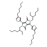 Pyrrolo[3,4-c]pyrrole-1,4-dione, 2,5-bis(2-ethylhexyl)-3,6-bis(4-hexyl-2-thienyl)-2,5-dihydro- 