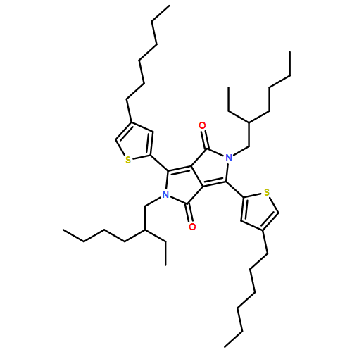 Pyrrolo[3,4-c]pyrrole-1,4-dione, 2,5-bis(2-ethylhexyl)-3,6-bis(4-hexyl-2-thienyl)-2,5-dihydro- 