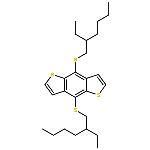 Benzo[1,2-b:4,5-b']dithiophene, 4,8-bis[(2-ethylhexyl)thio]- 