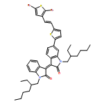 2H-Indol-2-one, 6-[5-[2-(2,5-dibromo-3-thienyl)ethenyl]-2-thienyl]-1-(2-ethylhexyl)-3-[1-(2-ethylhexyl)-1,2-dihydro-2-oxo-3H-indol-3-ylidene]-1,3-dihydro- 