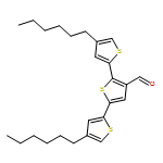 [2,2':5',2''-Terthiophene]-3'-carboxaldehyde, 4,4''-dihexyl- 