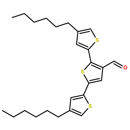 [2,2':5',2''-Terthiophene]-3'-carboxaldehyde, 4,4''-dihexyl- 