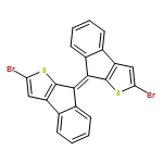 8H-Indeno[2,1-b]thiophene, 2-bromo-8-(2-bromo-8H-indeno[2,1-b]thien-8-ylidene)-, (8E)- 