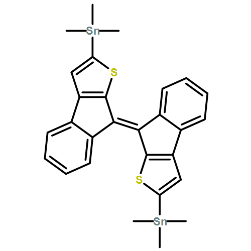 Stannane, trimethyl[(8E)-8-[2-(trimethylstannyl)-8H-indeno[2,1-b]thien-8-ylidene]-8H-indeno[2,1-b]thien-2-yl]- 