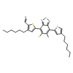 2-Thiophenecarboxaldehyde, 5-[5,6-difluoro-7-(4-hexyl-2-thienyl)-2,1,3-benzothiadiazol-4-yl]-3-hexyl- 