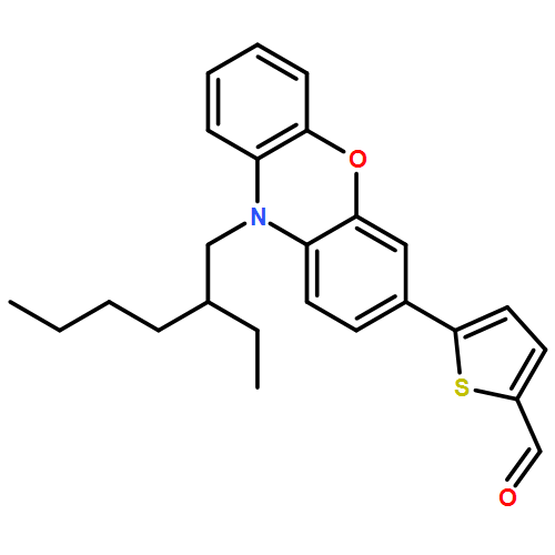 2-Thiophenecarboxaldehyde, 5-[10-(2-ethylhexyl)-10H-phenoxazin-3-yl]- 