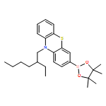 10H-Phenothiazine, 10-(2-ethylhexyl)-3-(4,4,5,5-tetramethyl-1,3,2-dioxaborolan-2-yl)- 