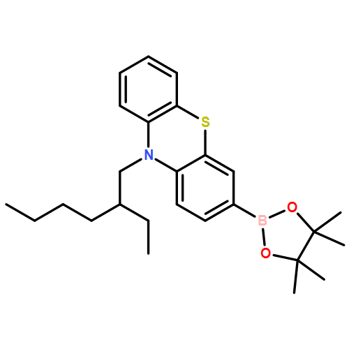 10H-Phenothiazine, 10-(2-ethylhexyl)-3-(4,4,5,5-tetramethyl-1,3,2-dioxaborolan-2-yl)- 