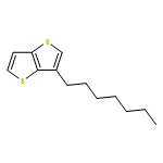 Thieno[3,2-b]thiophene, 3-heptyl- 