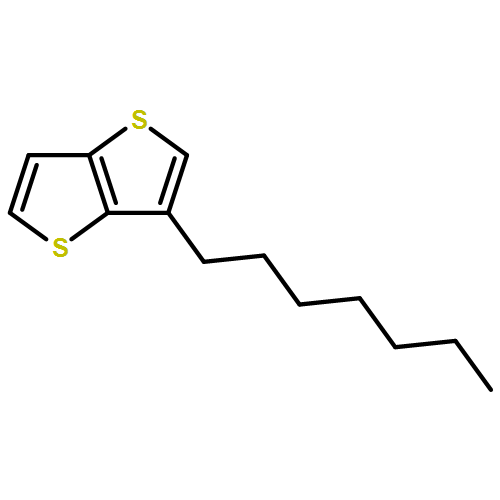 Thieno[3,2-b]thiophene, 3-heptyl- 