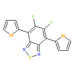 2,1,3-Benzothiadiazole, 5,6-difluoro-4,7-diselenophene-2-yl- 