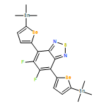 2,1,3-Benzothiadiazole, 5,6-difluoro-4,7-bis[5-(trimethylstannyl)selenophene-2-yl]- 