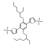 Stannane, 1,1'-[[2,5-bis[(2-ethylhexyl)oxy]-1,4-phenylene]di-5,2-thiophenediyl]bis[1,1,1-trimethyl- 