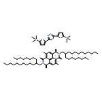 Benzo[lmn][3,8]phenanthroline-1,3,6,8(2H,7H)-tetrone, 4,9-dibromo-2,7-bis(2-octyldodecyl)-, polymer with 2,5-bis[5-(trimethylstannyl)-2-thienyl]-1,3,4-oxadiazole 