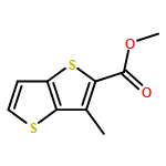 Thieno[3,2-b]thiophene-2-carboxylic acid, 3-methyl-, methyl ester 