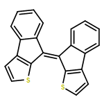 8H-Indeno[2,1-b]thiophene, 8-(8H-indeno[2,1-b]thien-8-ylidene)-, (E)- (9CI) 