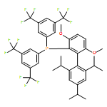 Phosphine, bis[3,5-bis(trifluoromethyl)phenyl][3,6-dimethoxy-2',4',6'-tris(1-methylethyl)[1,1'-biphenyl]-2-yl]-