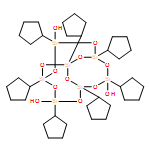 Tricyclo[7.3.3.15,11]heptasiloxane-3,7,14-triol, 1,3,5,7,9,11,14-heptacyclopentyl- 