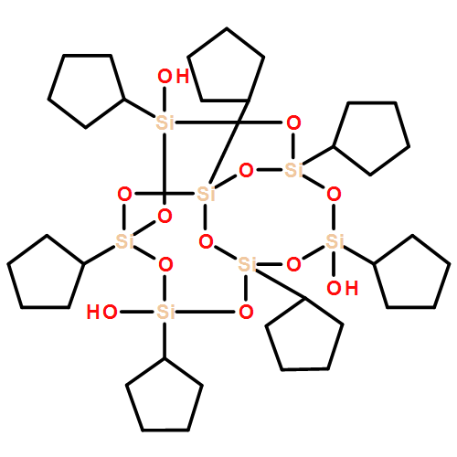 Tricyclo[7.3.3.15,11]heptasiloxane-3,7,14-triol, 1,3,5,7,9,11,14-heptacyclopentyl- 