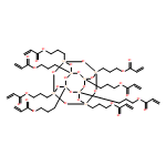 2-Propenoic acid, 1,1',1'',1''',1'''',1''''',1'''''',1'''''''-(pentacyclo[9.5.1.13,9.15,15.17,13]octasiloxane-1,3,5,7,9,11,13,15-octaylocta-3,1-propanediyl) ester 