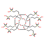 Pentacyclo[9.5.1.13,9.15,15.17,13]octasiloxane-1,3,5,7,9,11,13,15-octapropanesulfonic acid 