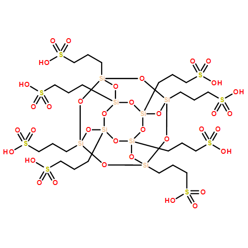 Pentacyclo[9.5.1.13,9.15,15.17,13]octasiloxane-1,3,5,7,9,11,13,15-octapropanesulfonic acid 