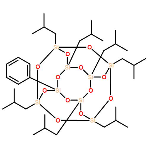 Pentacyclo[9.5.1.13,9.15,15.17,13]octasiloxane, 1,3,5,7,9,11,13-heptakis(2-methylpropyl)-15-phenyl- 