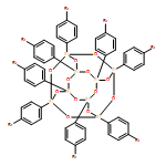 Pentacyclo[9.5.1.13,9.15,15.17,13]octasiloxane, 1,3,5,7,9,11,13,15-octakis(4-bromophenyl)- 