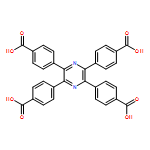 4,4′,4”,4”’-(pyrazine-2,3,5,6-tetrayl)tetrabenzoic acid