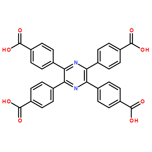 4,4′,4”,4”’-(pyrazine-2,3,5,6-tetrayl)tetrabenzoic acid