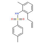 Benzenesulfonamide, 4-methyl-N-[2-methyl-6-(2-propen-1-yl)phenyl]-