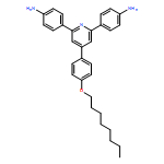 Benzenamine, 4,4'-[4-[4-(octyloxy)phenyl]-2,6-pyridinediyl]bis-