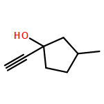 Cyclopentanol, 1-ethynyl-3-methyl-