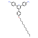 Benzenamine, 4,4'-[4-[4-(dodecyloxy)phenyl]-2,6-pyridinediyl]bis-