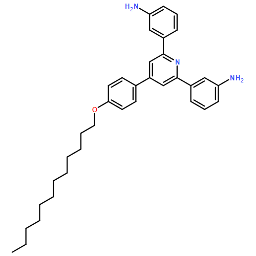 Benzenamine, 3,3'-[4-[4-(dodecyloxy)phenyl]-2,6-pyridinediyl]bis-